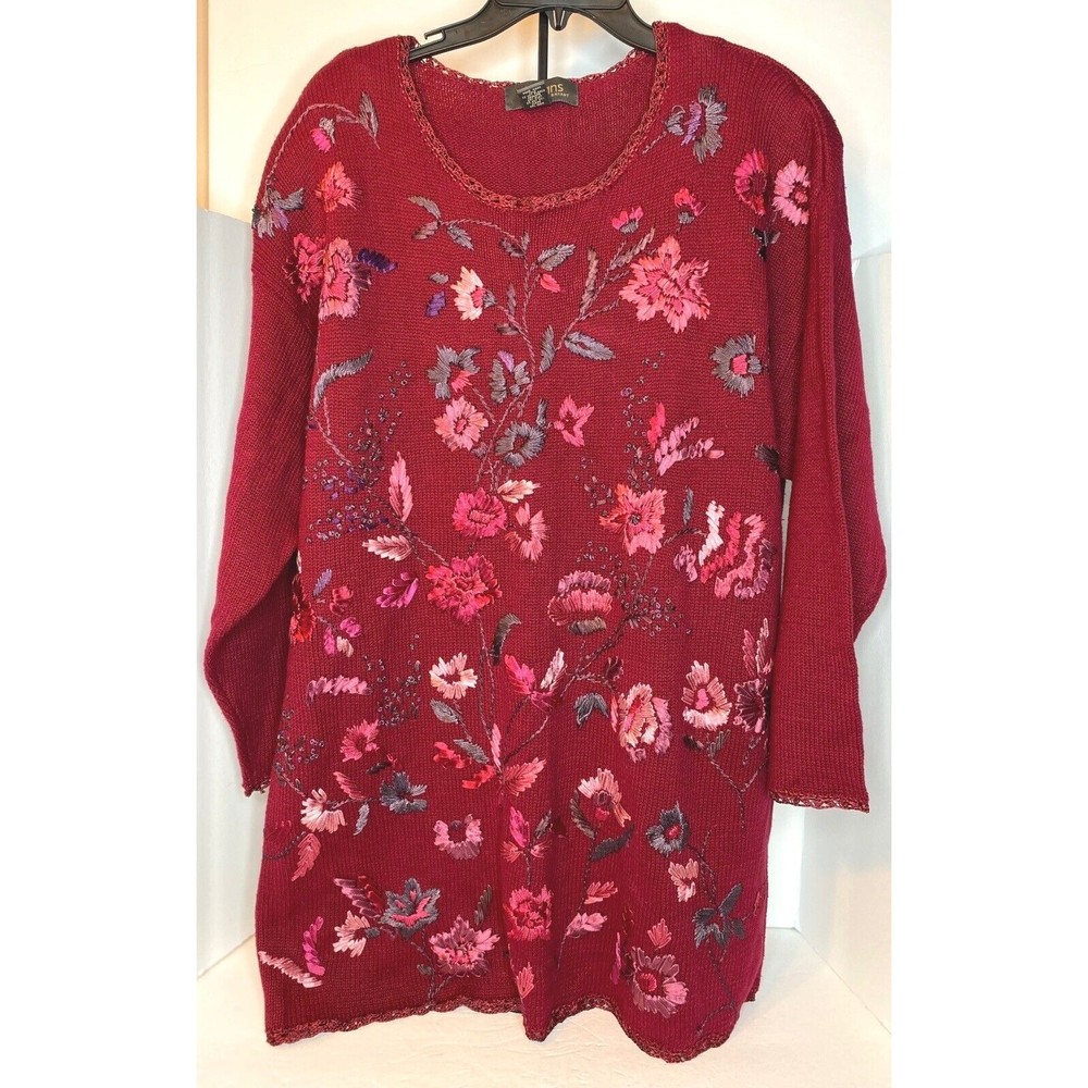 Design, Lane Bryant -,  Motif Embroidered Pullover Size 18/20